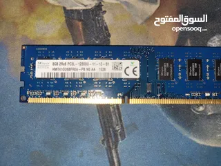  1 رام ddr3 8gb 1600mhz