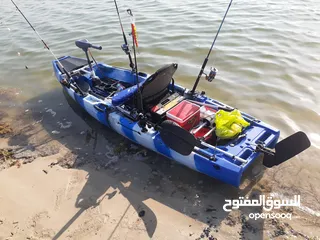  1 fishing Kayak with electric Motor