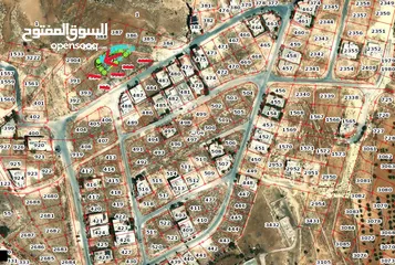  2 قطعة ارض من اراضي شمال عمان شفا بدران موقع مميز منطقة سكنية