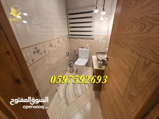  25 شقة طابقية جاهزة مفتاح للبيع البيرة قرب الهاشمية  مساحة كلية 200 م " 181 م صافي"