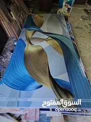  6 الواح بديل الرخام الصناعي  3D رسومات حقيقية 100 في 100