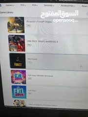  9 Ps5 - PlayStation game account with over than 100+ games