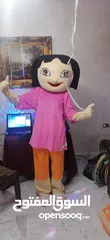  1 شخصية كرتونية دورا لأعياد الميلاد وحفلات الأطفال