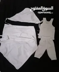  2 تطريز طقم اطفال حديثي الولاده