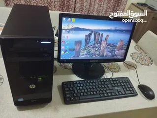  1 HP Pro3500 MT i5 كمبيوتر مكتبي كامل