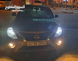  4 سيارة نيسان صني 2017 Car for sale Nissan Sunny 2017 model وكالة like New