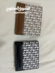  1 محفظتين رجالي جداد المحفظه