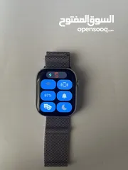  9 ساعة ابل شبيه الاصليه بتضوي لوجو ابل بالنسبة للسعر بنفع دفع نقود او نبادل اشياء (غير ساعة)