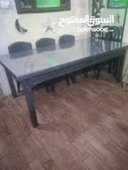  1 طاوله سفره للبيع كبيره