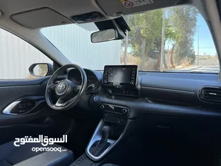  12 تويوتا يارس 2021 الشكل الجديد هايبرد (ليثيوم )