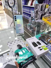  1 مستعمل اخو الجديد Samsung M55 5G رام 16 جيجا 256 بدون كرتونه هدية كفر ولزقة وشاحن الاصلي متوفر توصيل