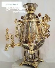  11 سماور الفحم النحاسية الفاخرة
