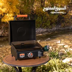  4 BLACKSTONE Go 17” Griddle with Hood * بلاكستون جو 17 بوصة: الشواء في أي مكان!*