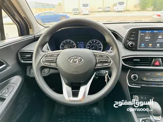  10 AED 940 PM  HYUNDAI SANTA FE 2019 GLS  0% DOWNPAYMENT  WELL MAINTAINED