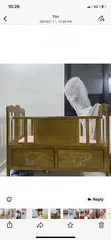  2 تخت بيبي واطفال