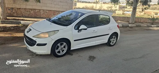  21 بيجو 207 مش 206موديل 2008-اتومتيك -ماتور 1600اصل برايفت  فحص الف وسعر محرقة كاش نظيفة من الاخر