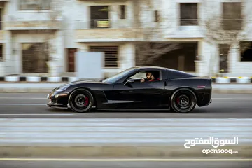  11 Corvette C6 2008 Ls3 Targa Top 500HP بحالة الوكالة