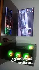  8 جهاز كمبيوتر للألعاب بحالة ممتازة مع شاشة - Core i5 و GTX 1060