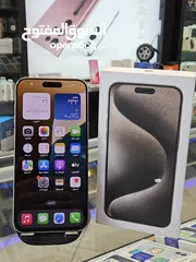  6 Apple Iohone 15 Promax(256GB 15 برو ماكس (256) جيجا وارد الشرق الاوسط
