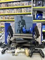  7 بلايستيشن 4 فات مع كفاله  PS4 Fat بافضل الاسعار