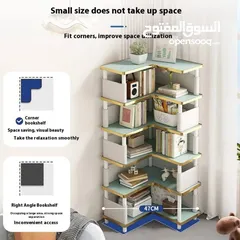  6 مكتبة شكل زاوية