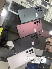  1 samsung S22 ultra 512 بحالة ممتازة بسعر مميز