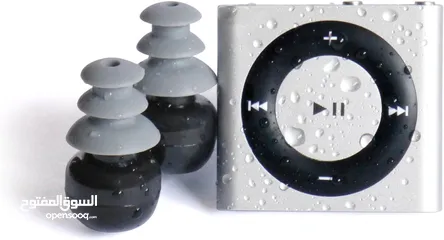  6 WATERPROOF Apple  iPod shuffle - waterproofed by UNDERWATER  AUDIO for swimming, surfing