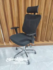  3 كرسي مدير مستورد مقعد فوم طبي ايادي متحركه متعدد الحركات