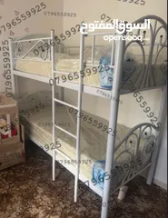  7 تخت طابقين ثقيل