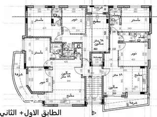  10 شقة طابق شبه ارضي للبيع مساحة 86م في تلاع العلي بالقرب من جميع الخدمات