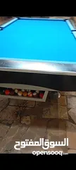  1 طاولت بلياردو أمريكية جديدة وطاولت قطبول