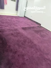  2 موكيت لون نهدي غامق بحال لجديد وكالة للبيع
