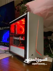  2 كمبيوتر ألعاب مكتبي – i5 / كرت GTX1060 6GB / رام 16GB / تخزين SSD+HDD / كيس CORSAIR RGB