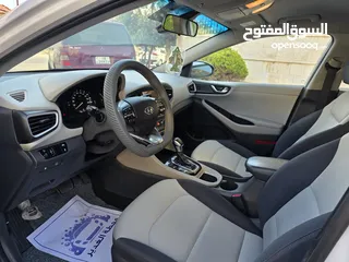  9 هونداي ايونك 2018 فل كامل فحص كامل عداد 130Km مالك 1 فقط