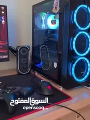  6 بي سي جيمنج مع جميع الملحقات  Gaming PC