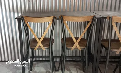  1 اثاث مطاعم بحالة ممتازة شبة جديدة