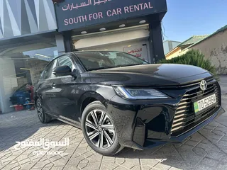  7 استأجر الان تويوتا يارس موديلات حديثة 2025 - عداد زيرو - فل كامل الاضافات للايجار الان بأفضل سعر