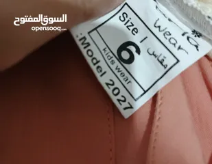  4 فستان بناتي جديد