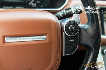  18 Range Rover Sport Supercharge 2014  السيارة وارد الشركة