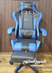  4 كرسي الجيمنج مع المساج للظهر ..  الاصلي  والمرتب