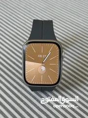  1 Apple Watch series 8 45mm star light used like new