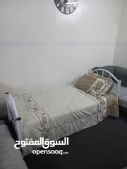  3 سرير حديد مع فرشه