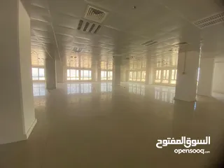  7 6Me32-Luxurious open space offices with sea view for rent in Qurm near Grand Hayat.