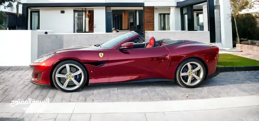  17 Ferrari Portofino 2020 - GCC - Under Service Contract till 2026 - Low Mileage - Like New