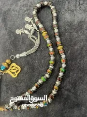  21 مسبحه مسباح العيد وكشخة عيد الاضحى المبارك سبحه فاتوران كوك يسر حرباء عين النمر بكلايت ابانوس انتيك