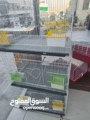  6 مطير طيور حجم كبير يتسع الى جوز وافراخ ، او عدد كبير من الطيور