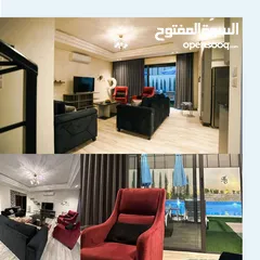  28 شاليه البطل - Hero’s Chalet الرامة البحر الميت - شاليه فاخر 5 نجوم للايجار