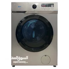  2 غسالة نيوتن 7 كيلو 1400 دورة 16 برنامج  برنامج سريع 15 دقيقة لون سلفر داكن شامل التوصيل