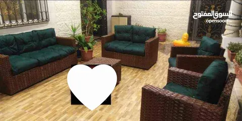  25 طقم راتان 5 مقاعد