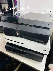  3 اجهزة اكس بوكس وبلاستيشن للقطع